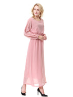 Hopeful Romantic Pleated Midi Dress Light Coral