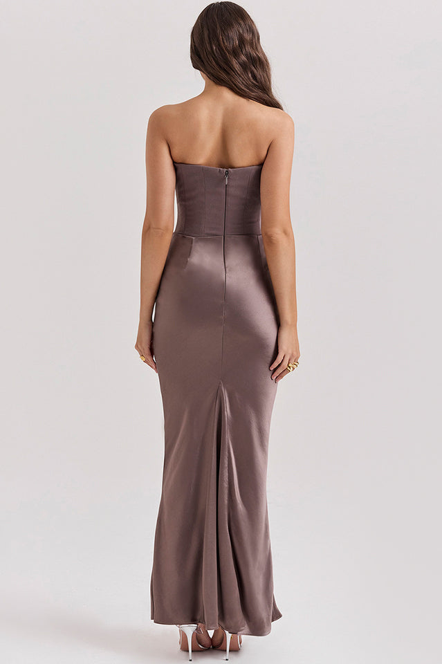Persephone Off Shoulder Bustier Dress