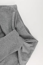 Casual Tie Patchwork Relaxed Straight Pants