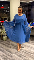 Rocio Exclusive Women's Dress Made of , Loose Chiffon Designer Edit