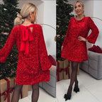 Catalina Minimalist Glitter Dress Boutique Collection