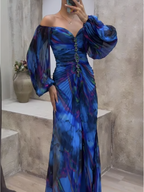 Viviana Boutique V Neck Dress Evening Wear Edit