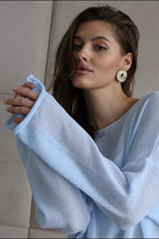 Lightweight Hollow Knit Sweater