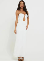 Isla Midnight Strapless Cut Out Maxi Dress