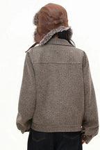 Elegant Cropped Short Jacket