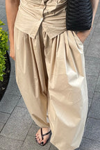 Street Fashion Cotton Lantern Loose Casual Pants