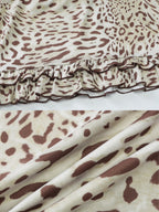 Leanne Leopard Skirt Set