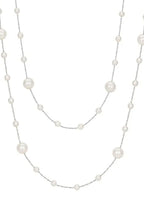 Vintage Pearl Beaded Stackable Elegant Necklace