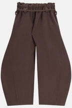 Tie Waist Relaxed Wide Leg Long Pants