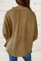 Woven Blazer Jacket