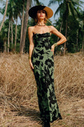 Floral Backless Slip Dress