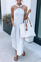 halter maxi dresses