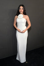 Halter Sequin Elegant Slim Long Prom Dress