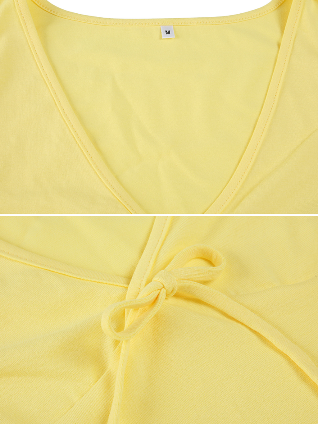Zaria Front Tie Basic Top