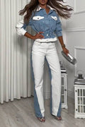 COMBINED DENIM JACKET