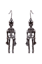 Halloween Dark Style Skull Earrings