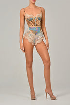 Antarey Baroque lace Bodysuit