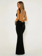 Lace Bowknot Party Dress