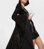 Glimmer Mini Dress Black