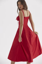 Marcello Maxi Dress Red