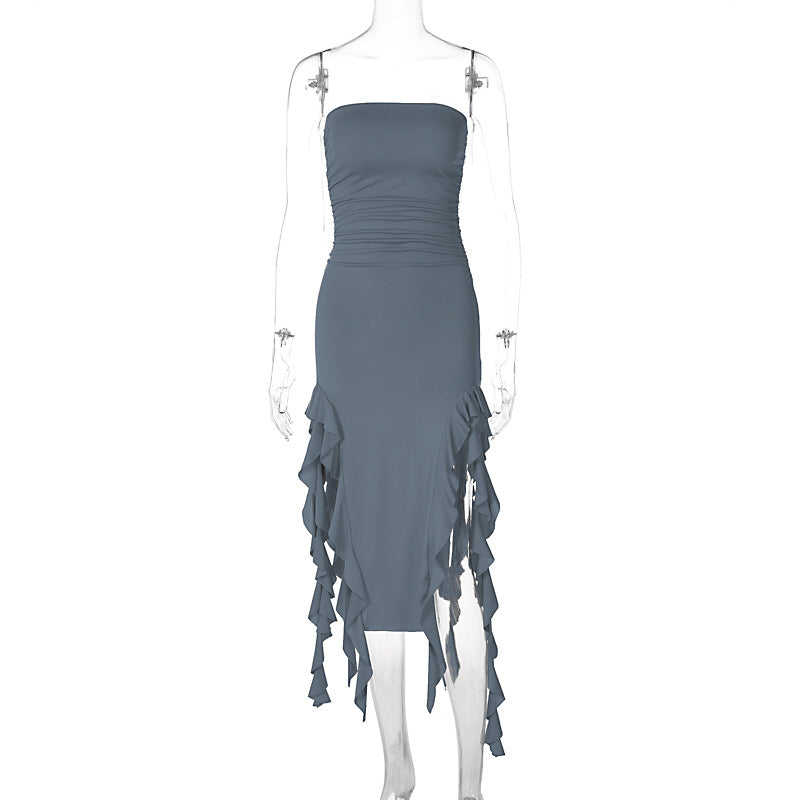 Aliza Mini Dress Grey