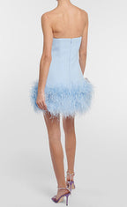 Seraya Mini Dress Blue