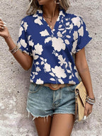 Chic Floral Daily Shirt