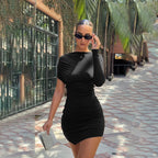 Brownie Bodycon Dress Black