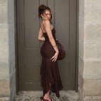 Felipe Dress Brown