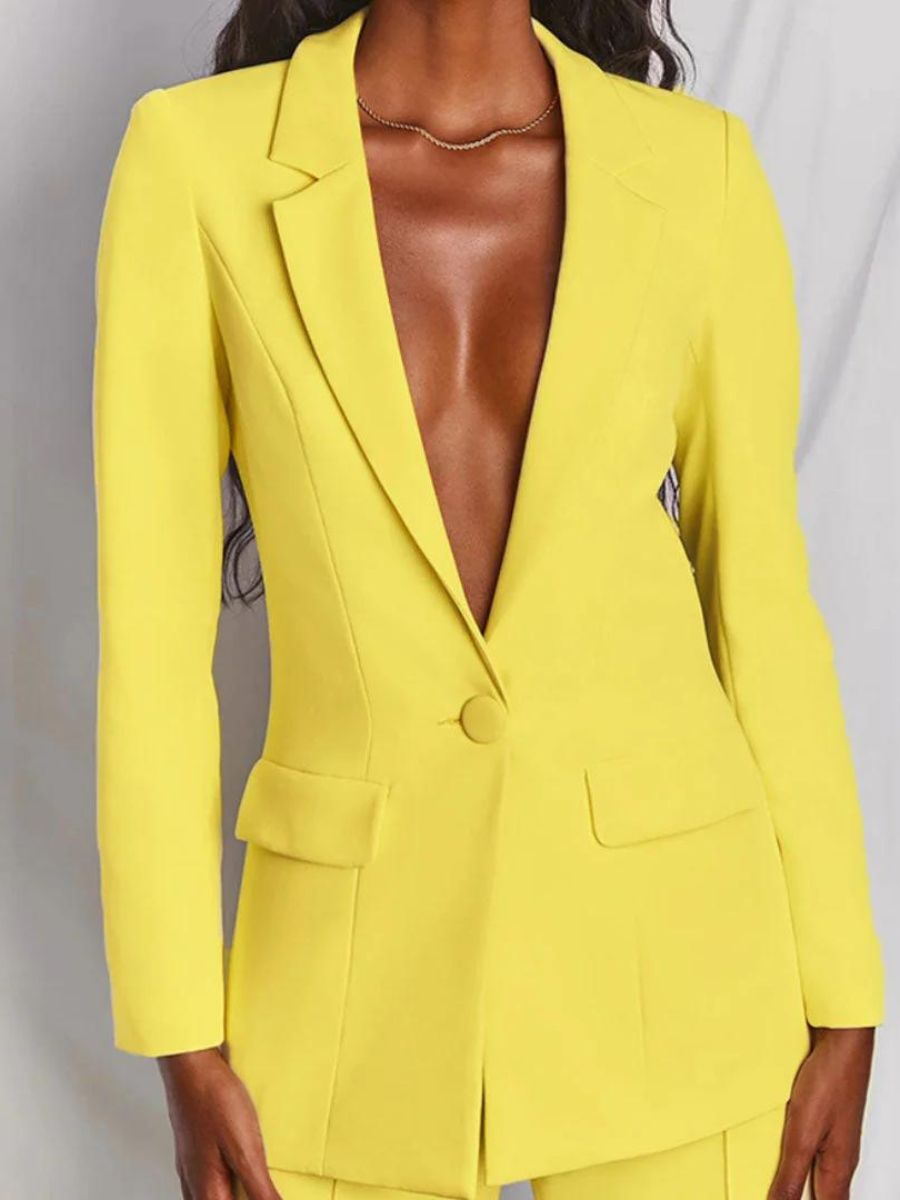 Rosalía Chic Blazer and Trousers Set for Women's Business Dress Elevated Occasion Wear