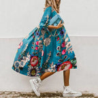 Hebe Aesthetic and Festive Printed Dress Premium Wardrobe Essential
