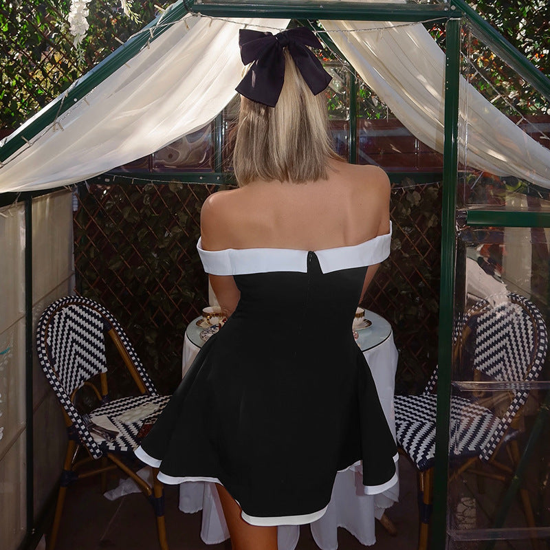 Carolis Mini Dress Black