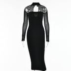 Gisela Bodycon Dress Black