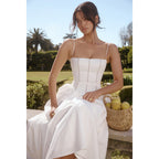 Queenstown Midi Dress White