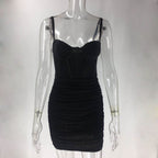 Cupid's Dream Mini Dress Black
