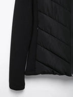 Cotton Padded Coat With Stand Up Collar For Casual Wear