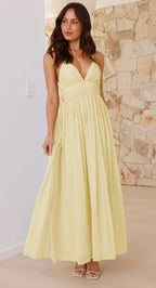 Croft Dress Yellow