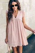 Glory of Love Pocket Hollow-Out Dress - 3 Colors