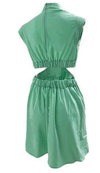 Glorina Mini Dress Light Green