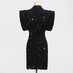 Party On Mini Dress Black