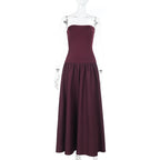 Zoey Maxi Dress Maroon
