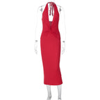 Malawi Maxi Dress Red