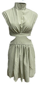 Glorina Mini Dress Mint Green