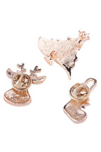 Christmas Tree Triple Brooch