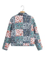 Analiese Printed V-Neck Jacket