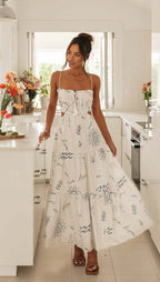Murphy Maxi Dress White