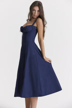 Marcello Maxi Dress Blue