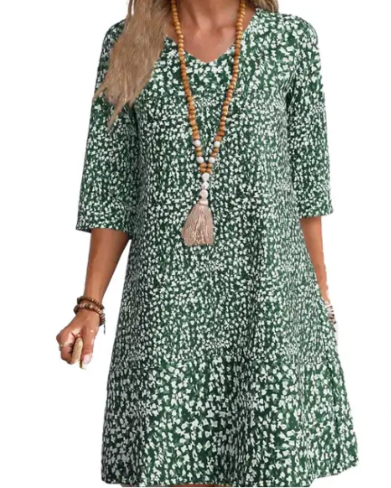 Lidia Boutique Casual Dress Seasonal Elegance Chic Silhouette Collection