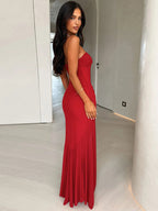 Jolene Maxi Dress Red