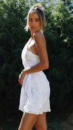 Elovie Mini Dress White